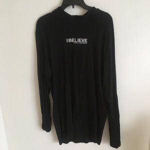 RARE Justin Bieber Believe Tour Crew Pullover L